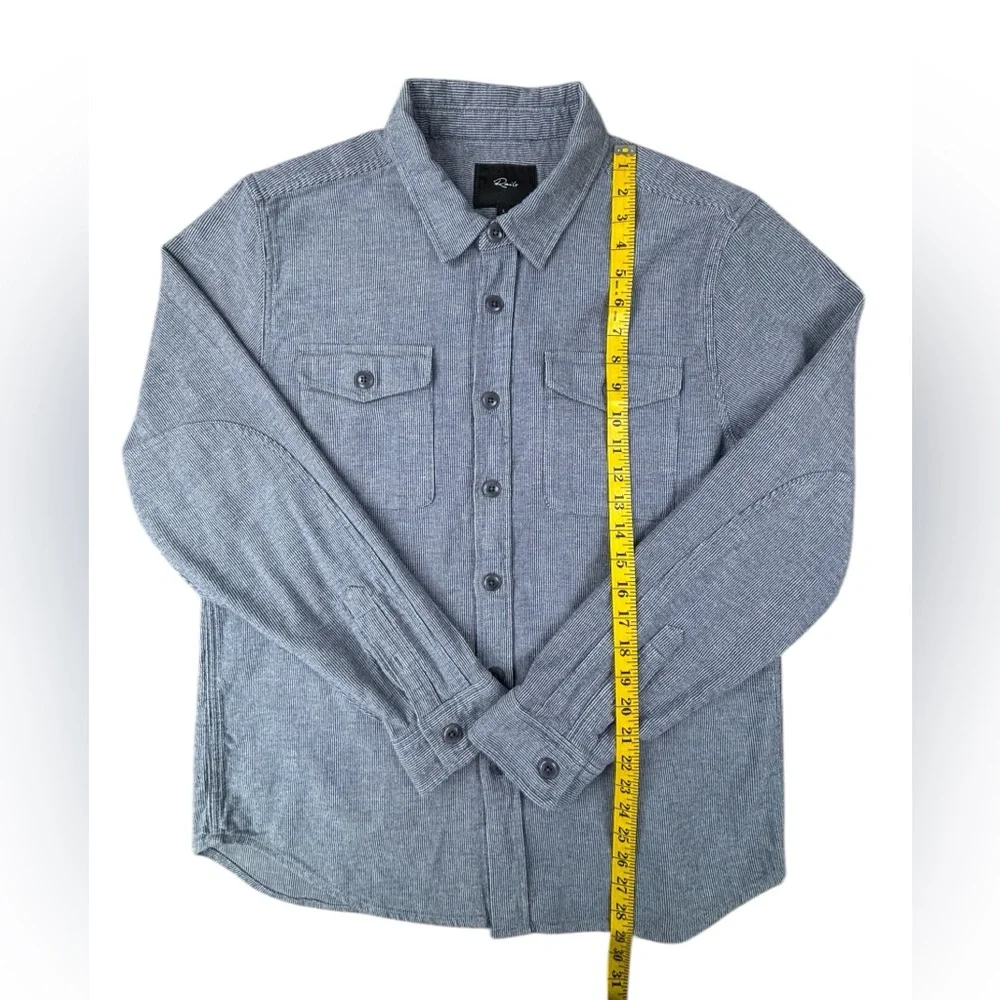 Rails‎ | Burr Shirt Jacket | Color/Denim White | Large | Excellent condition!!